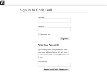 Tablet Screenshot of chrisgallfp.com